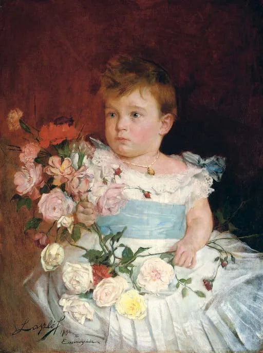Retrato del príncipe Boris de Bulgaria, duque de Sajonia - Felipe de Laoszlo