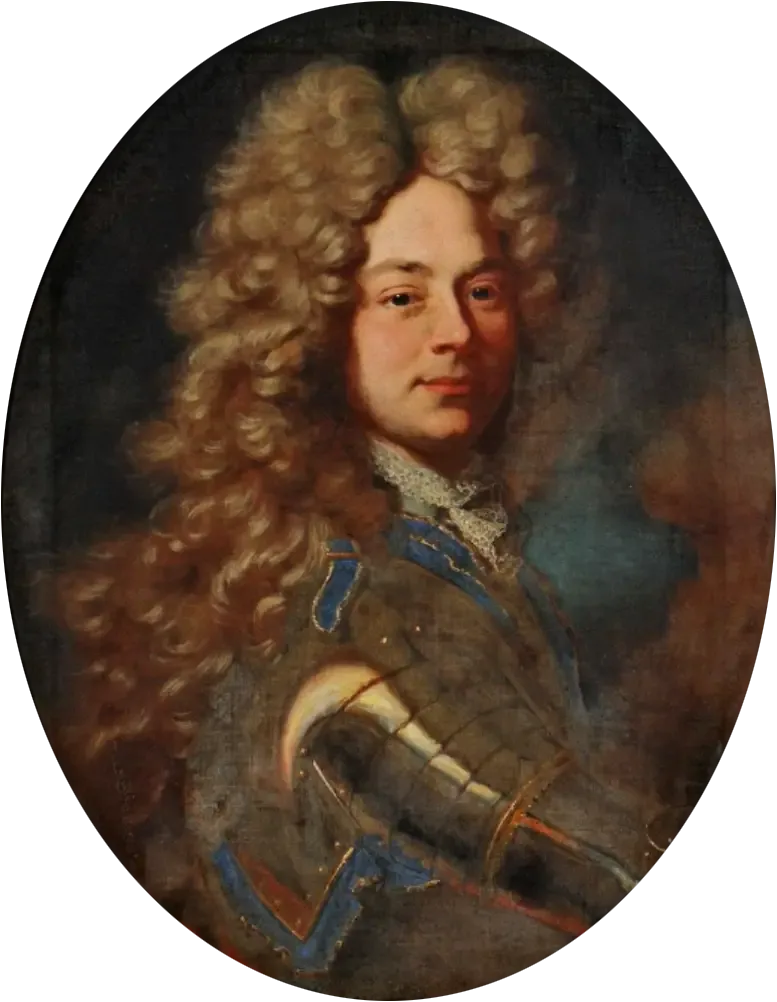 Retrato del príncipe Johann-Wilhelm de Sajonia-Gotha - Hyacinthe Rigaud