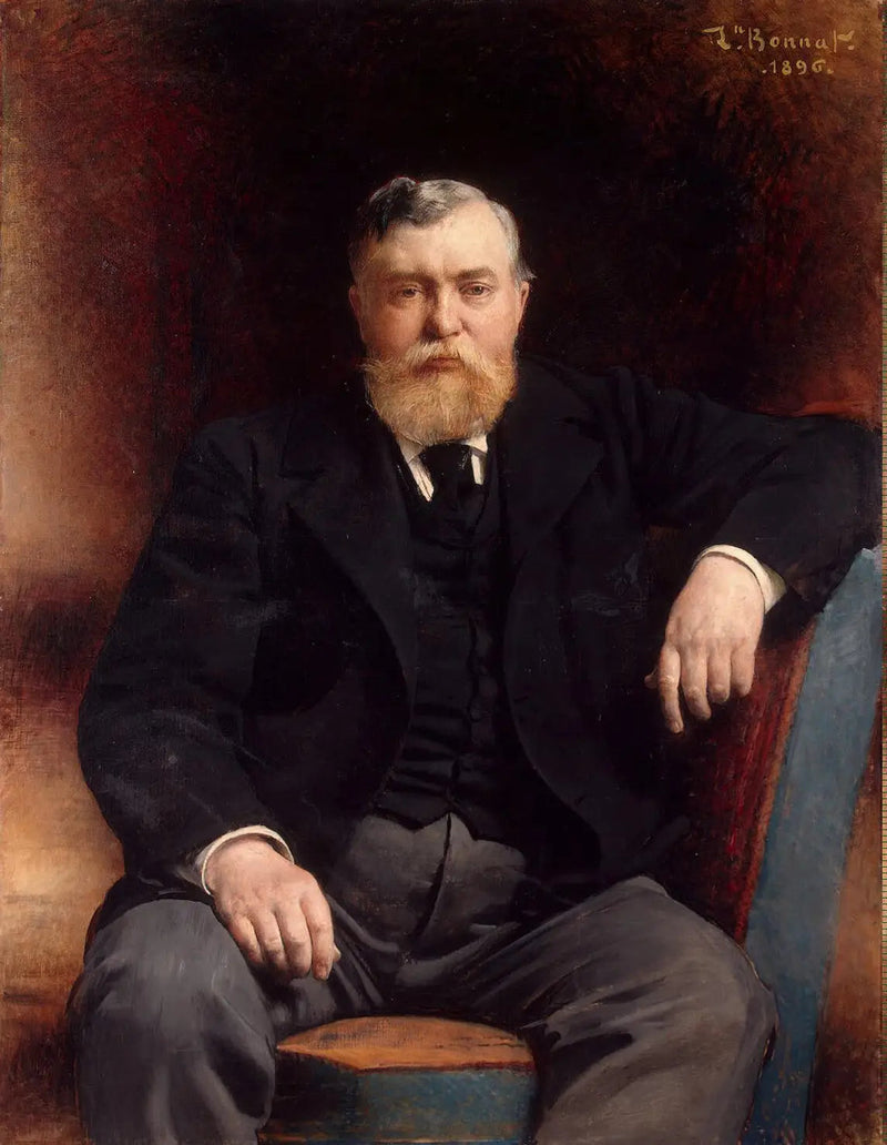 Retrato del príncipe Viatcheslav Tenishev - Léon Bonnat