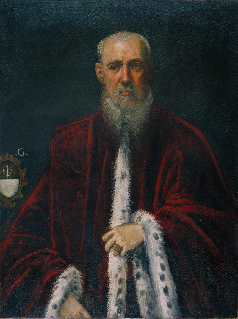 Retrato del Fiscal Alessandro Gritti - Jacopo Tintoretto
