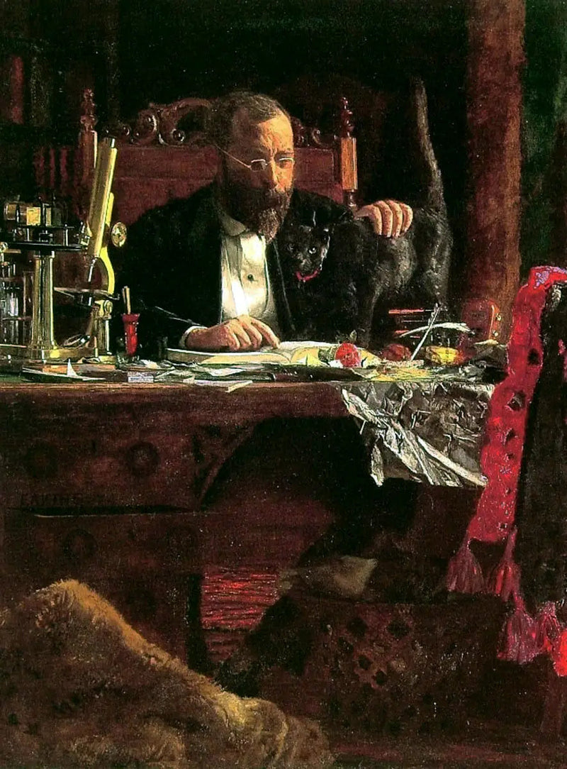 Retrato del profesor Benjamin H. Rand - Thomas Eakins