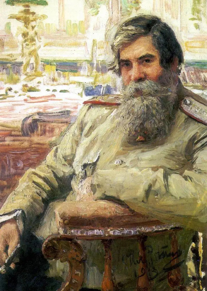 Retrato del psiquiatra y neurólogo V. M. Bekhterev (1913) - Ilya Repin