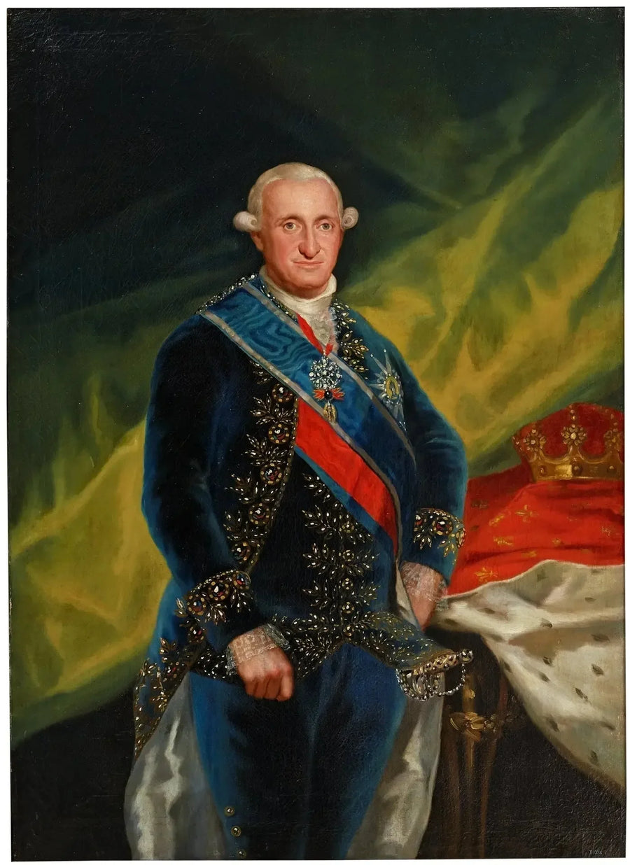 Retrato del rey Carlos IV - Francisco de Goya