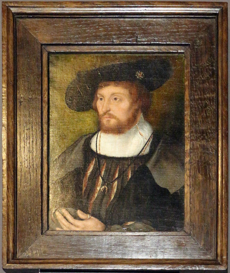 Retrato del rey Christian II de Dinamarca (1481-1559) - Joos van Cleve