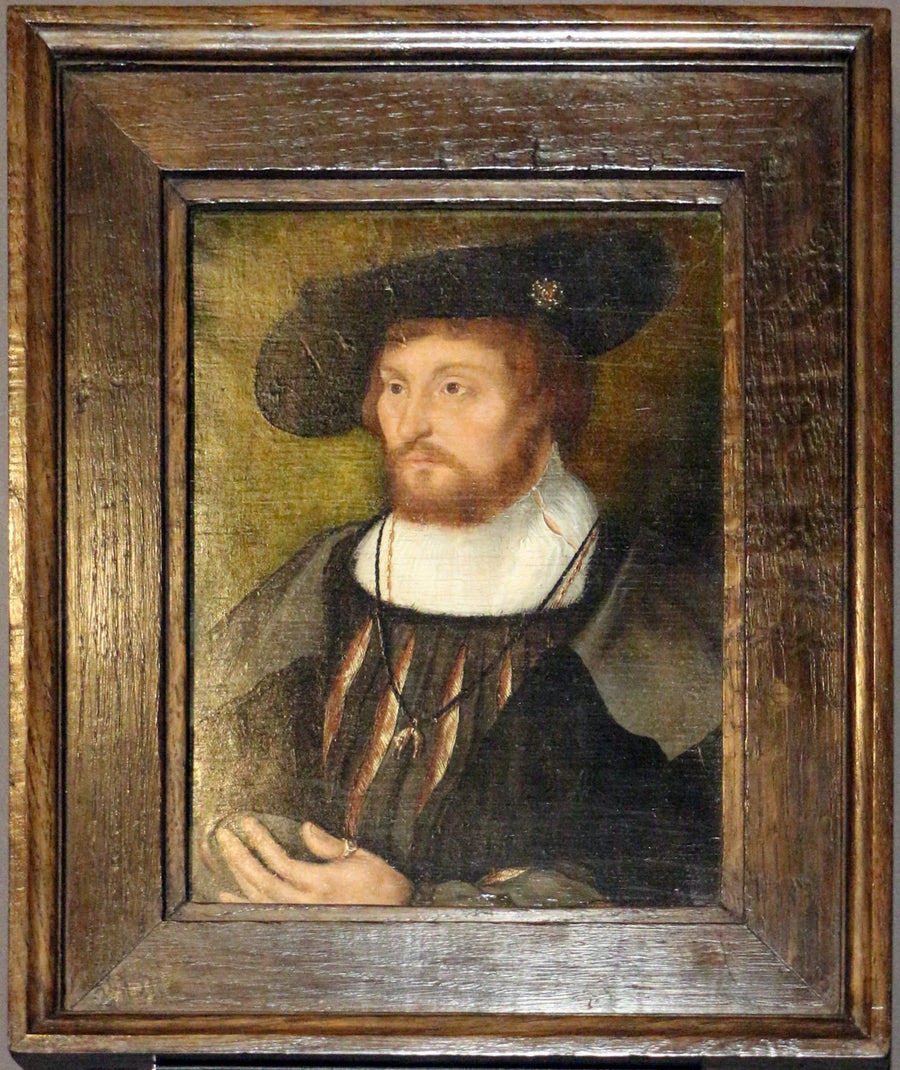 Retrato del rey Christian II de Dinamarca (1481-1559) - Joos van Cleve
