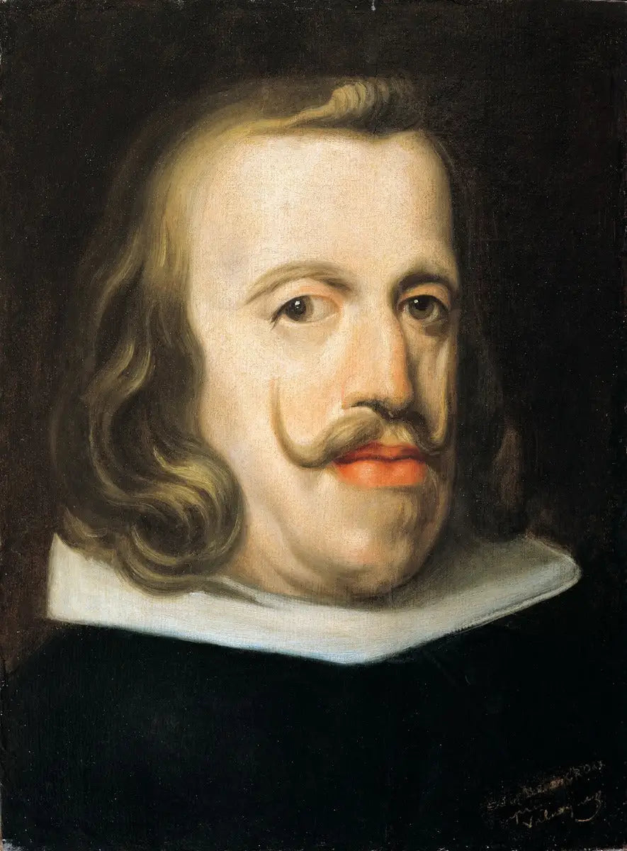 Portrait du roi Philippe IV d'Espagne - Eugène Delacroix image 1 copie de tableau peinte à la main