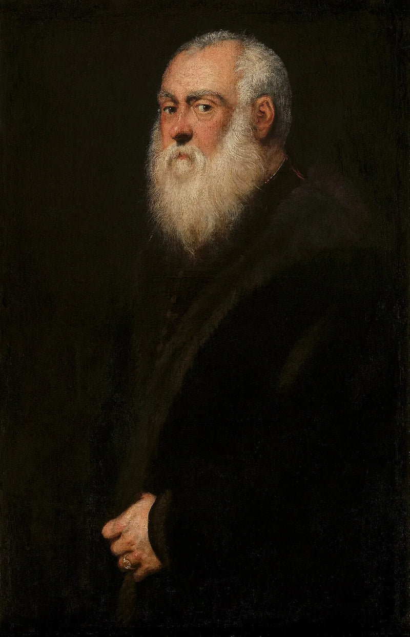 Retrato del rey Segismundo II Augusto (1520-1572) - Jacopo Tintoretto