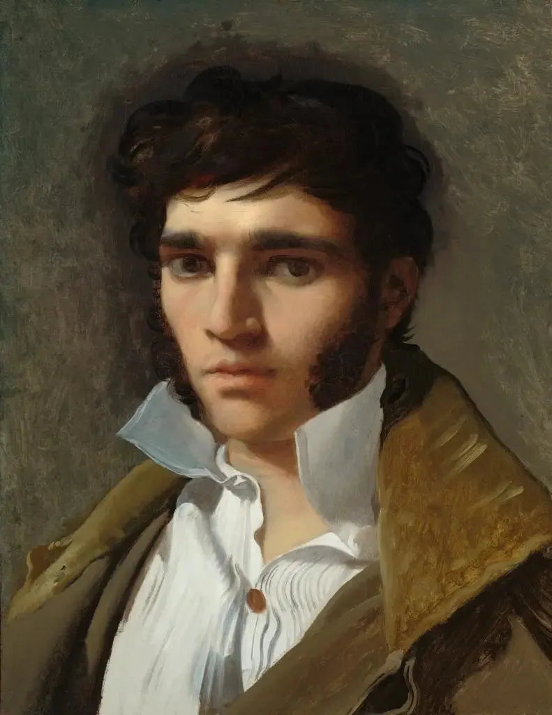 Retrato del escultor Paul Lemoyne - Jean-Auguste-Dominique Ingres