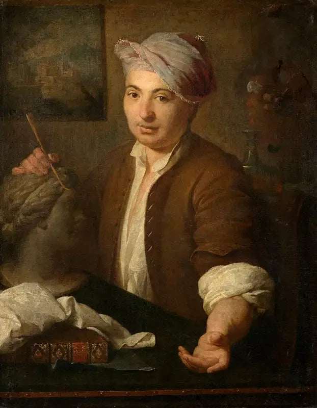 Retrato del escultor Pierre Lucas - Pierre Subleyras