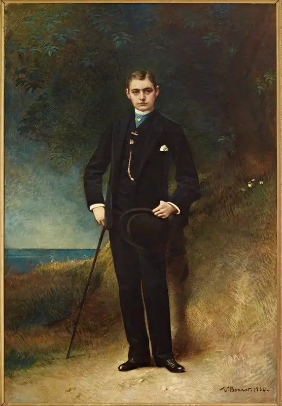 Retrato del senador Leland Stanford - Léon Bonnat
