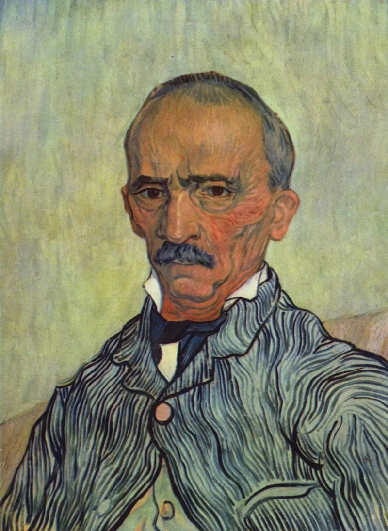 Retrato del superintendente Trabuc en el hospital Saint-Paul - Vincent van Gogh