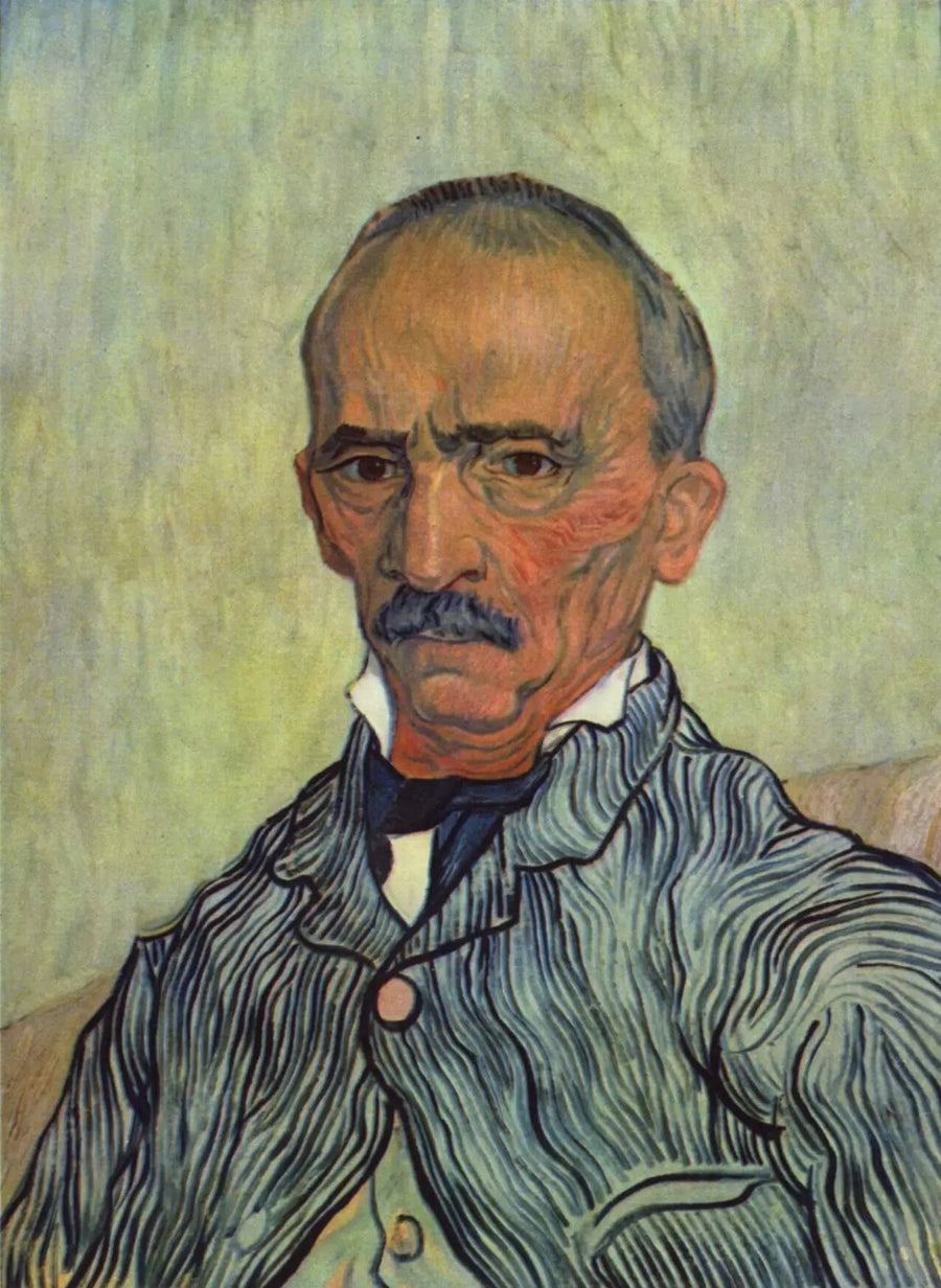 Retrato del superintendente Trabuc en el hospital Saint-Paul - Vincent van Gogh