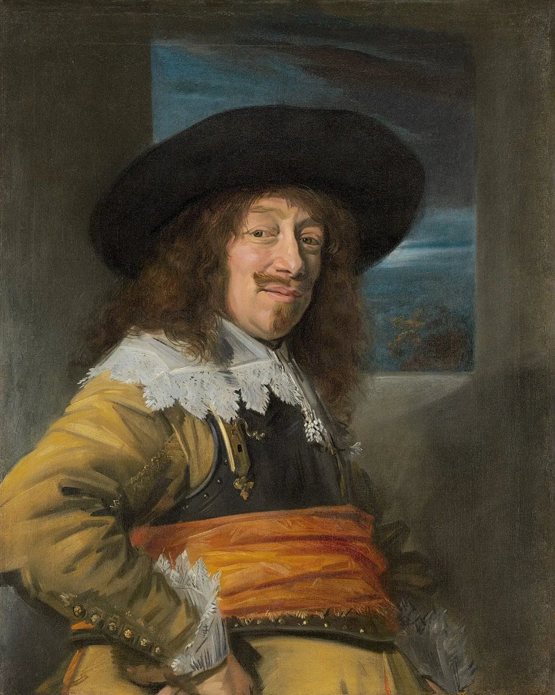 Retrato de un jinete - Frans Hals
