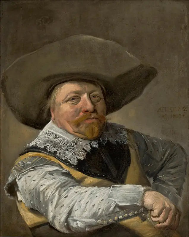 Retrato de un jinete - Frans Hals