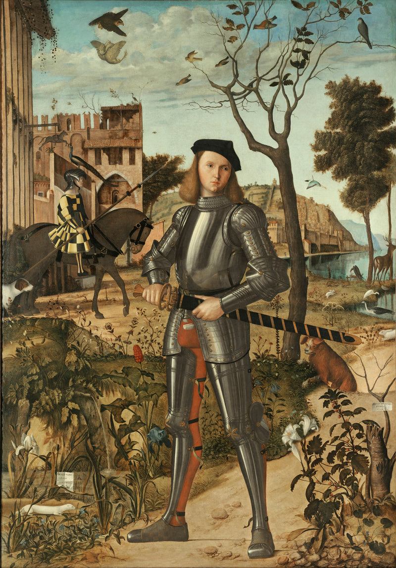 Retrato de un caballero - Vittore Carpaccio