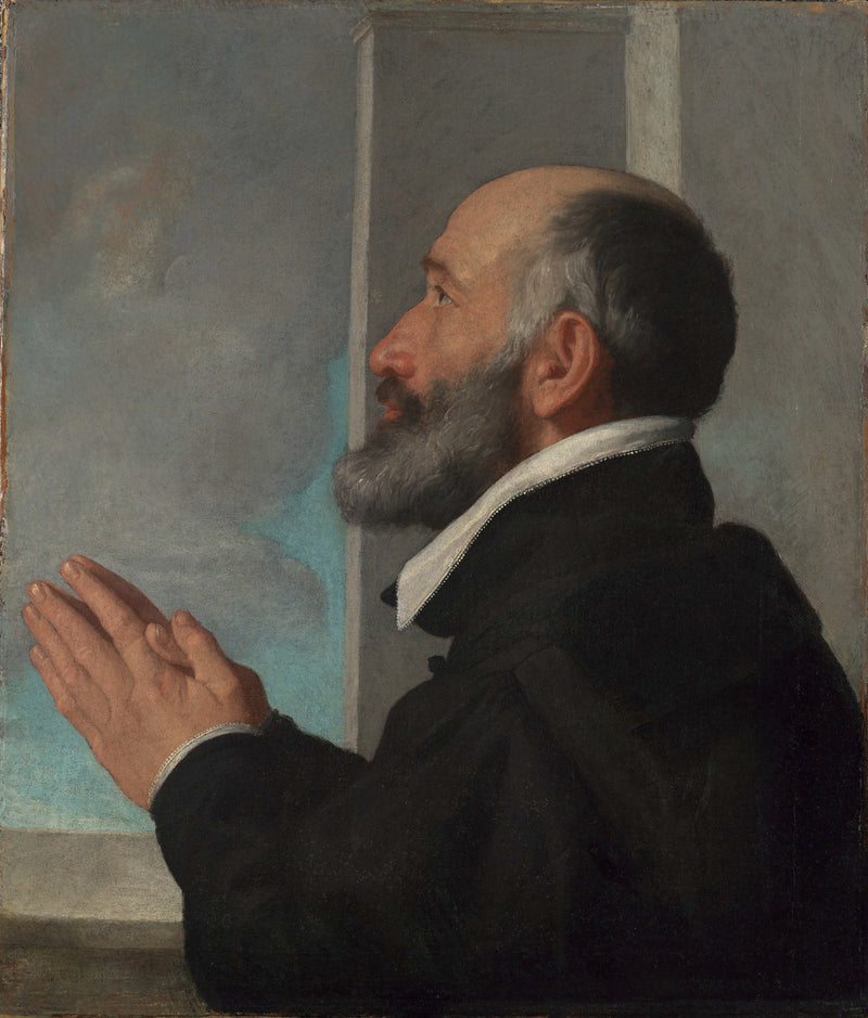Retrato de un donante - Giovanni Battista Moroni