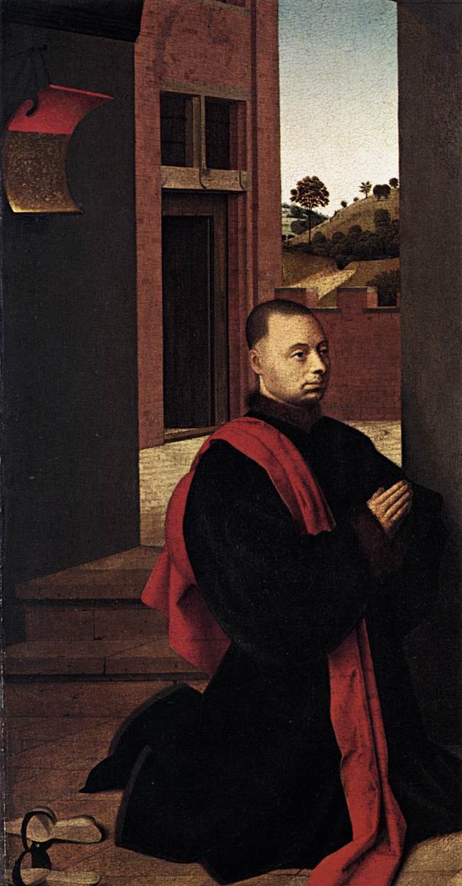 Retrato de un donante - Petrus Christus