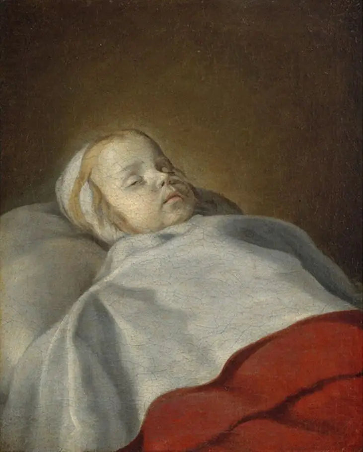 Retrato de un niño muerto - Philippe de Champaigne