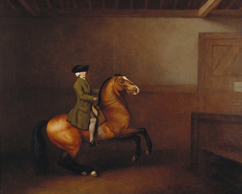 Retrato de un caballero - George Stubbs