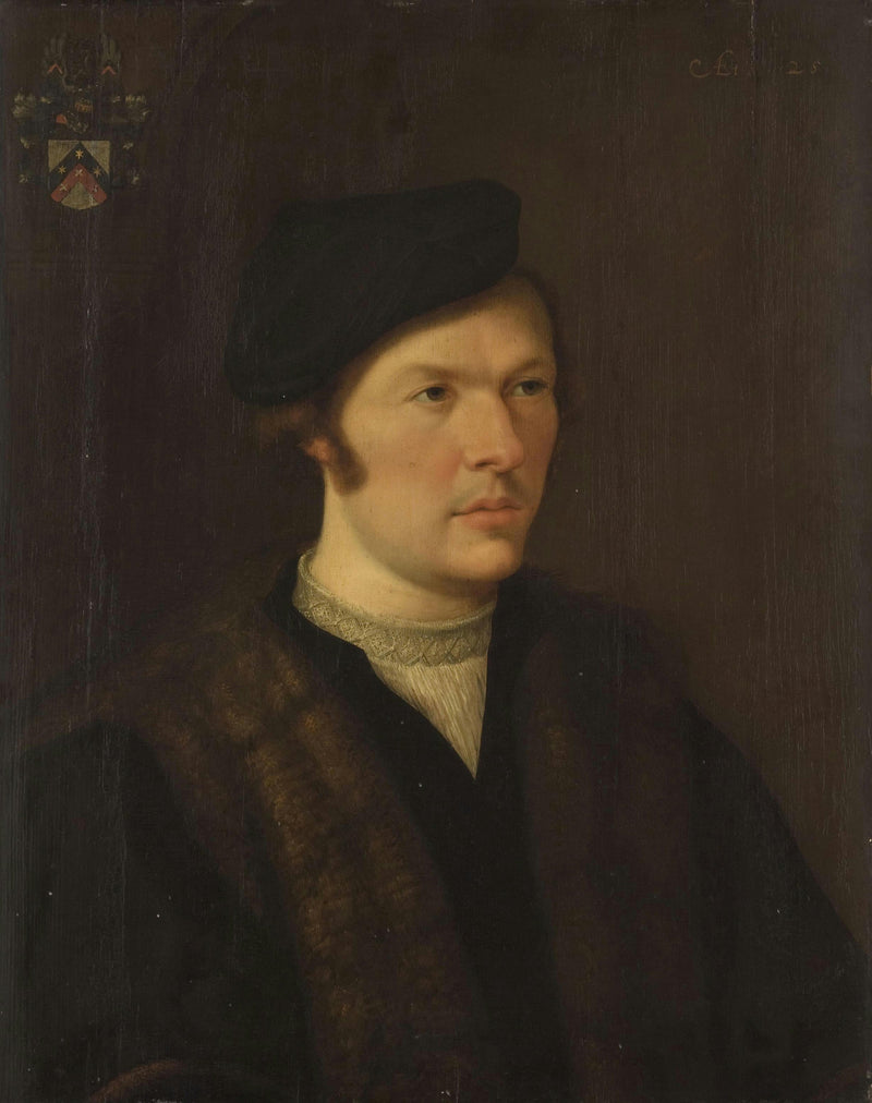 Retrato de un caballero [quizás Nicasius Hanneman] - Joos van Cleve