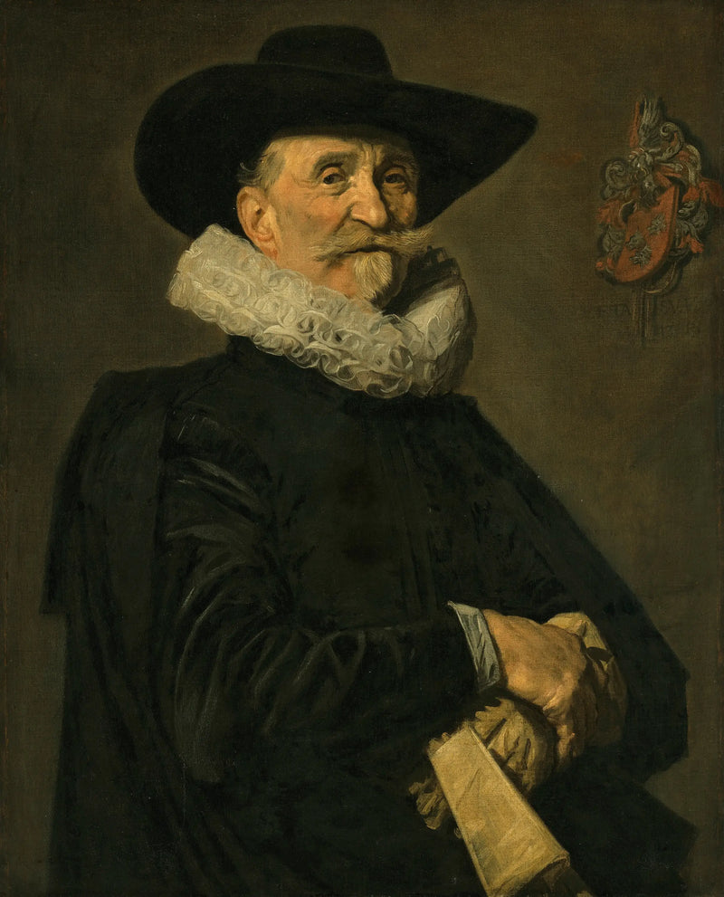 Retrato de un hombre mayor - Frans Hals