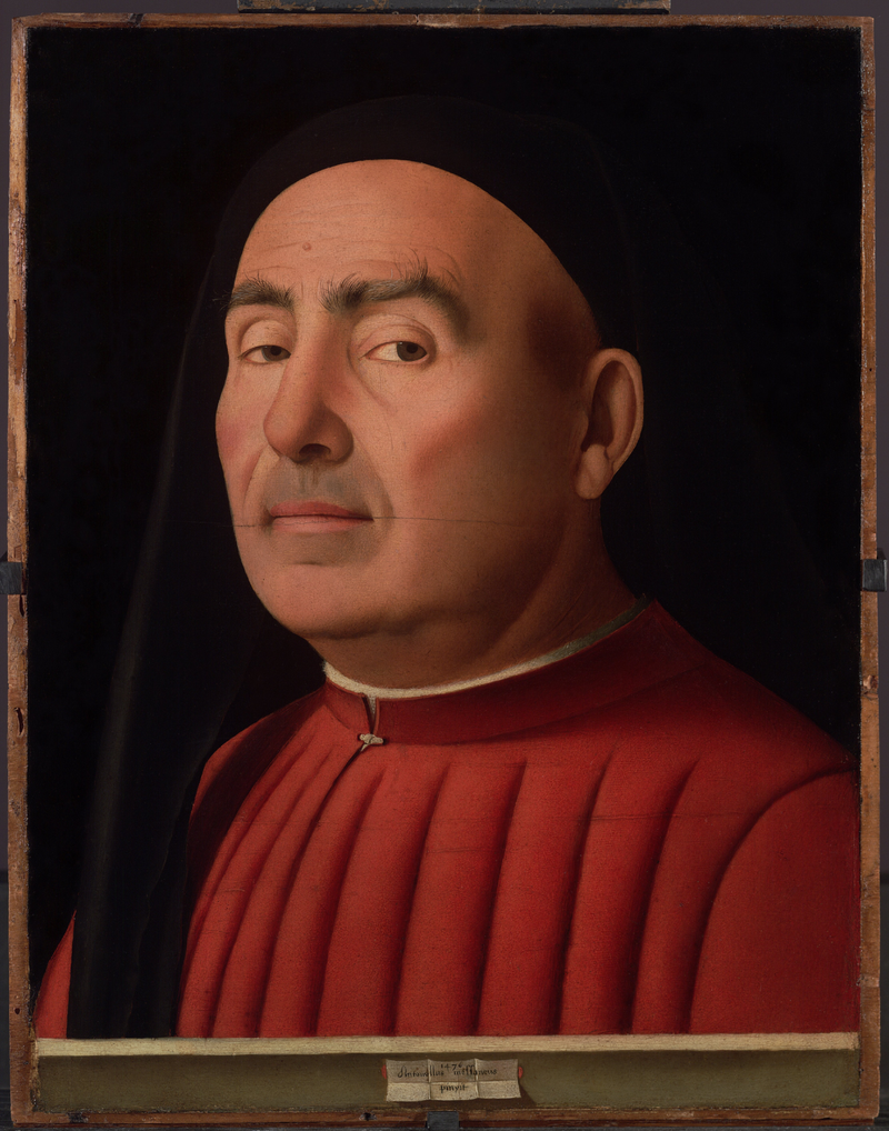 Retrato de un hombre - Antonello de Messina