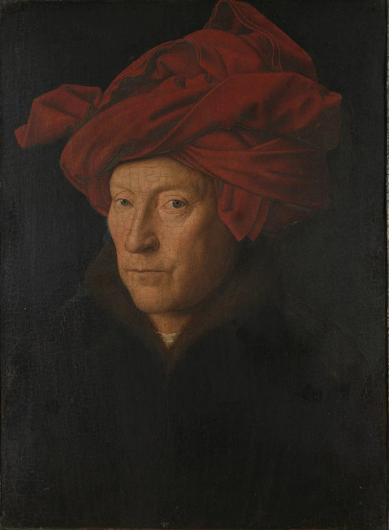 Retrato de un hombre (¿autorretrato?) - Jan van Eyck