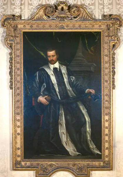 Retrato de un hombre de la familia Soranzo con toga de senador - Paul Véronèse