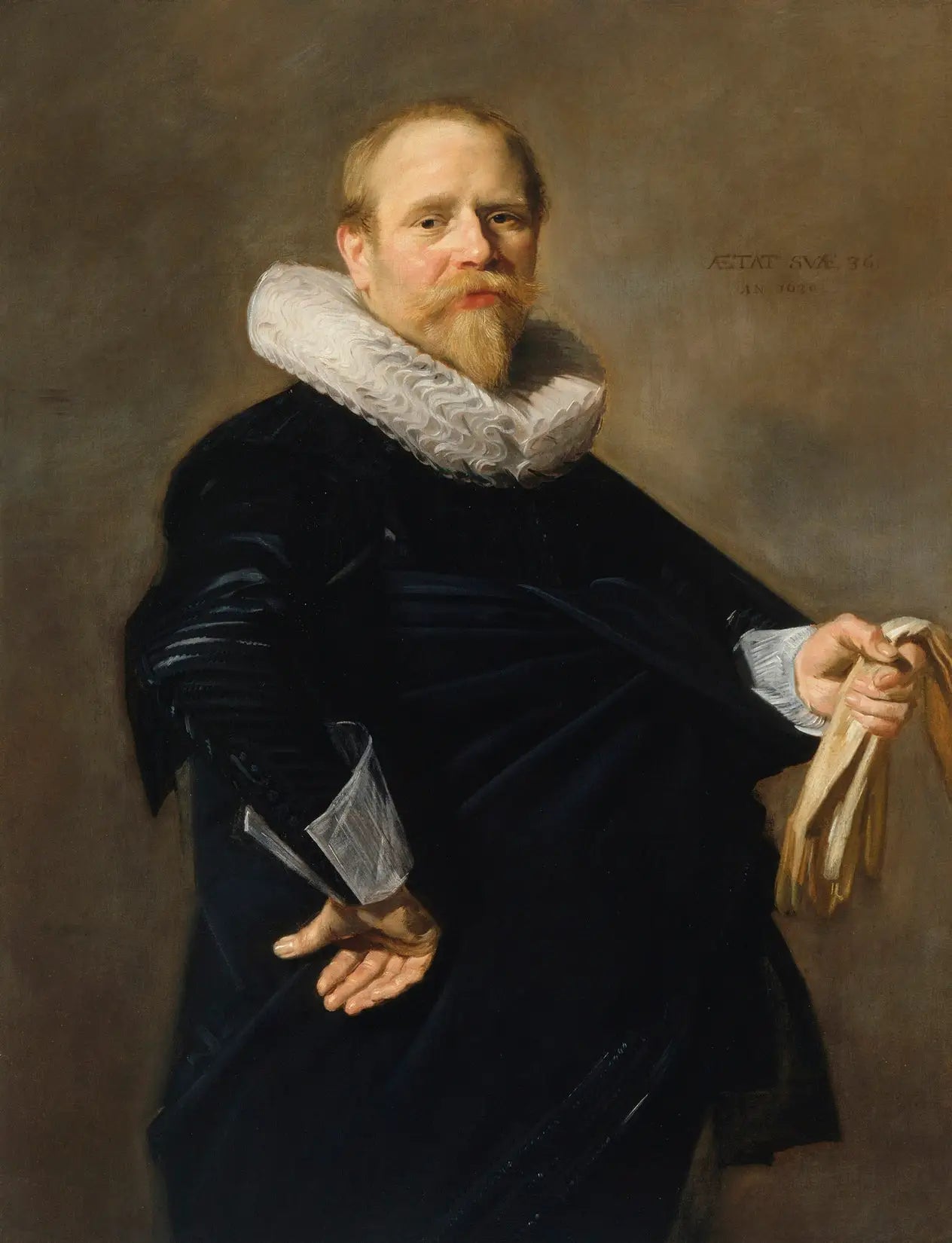portrait d’un homme inconnu - Frans Hals - Alpha Reproduction
