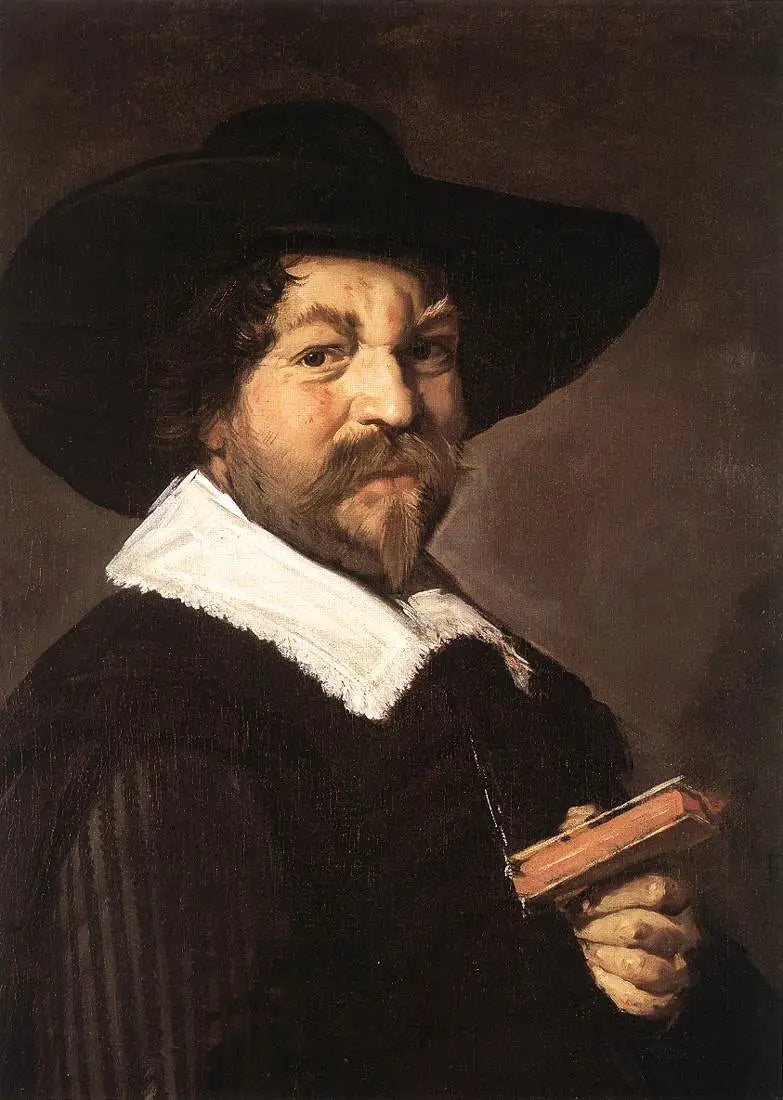 retrato de un hombre desconocido - Frans Hals