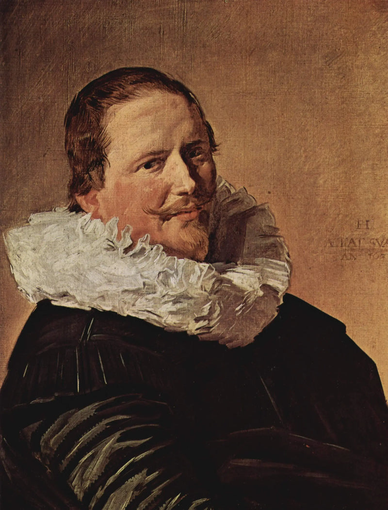 retrato de un hombre desconocido - Frans Hals