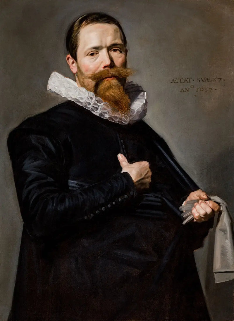 retrato de un hombre desconocido - Frans Hals