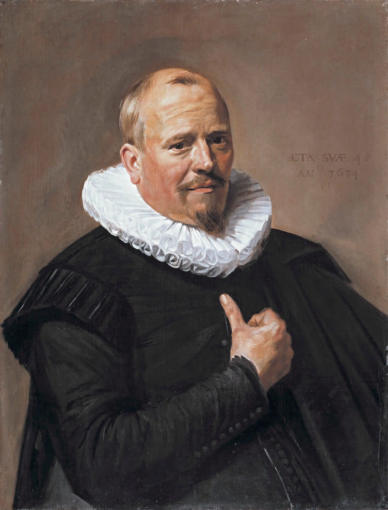 Retrato de un hombre desconocido - Frans Hals