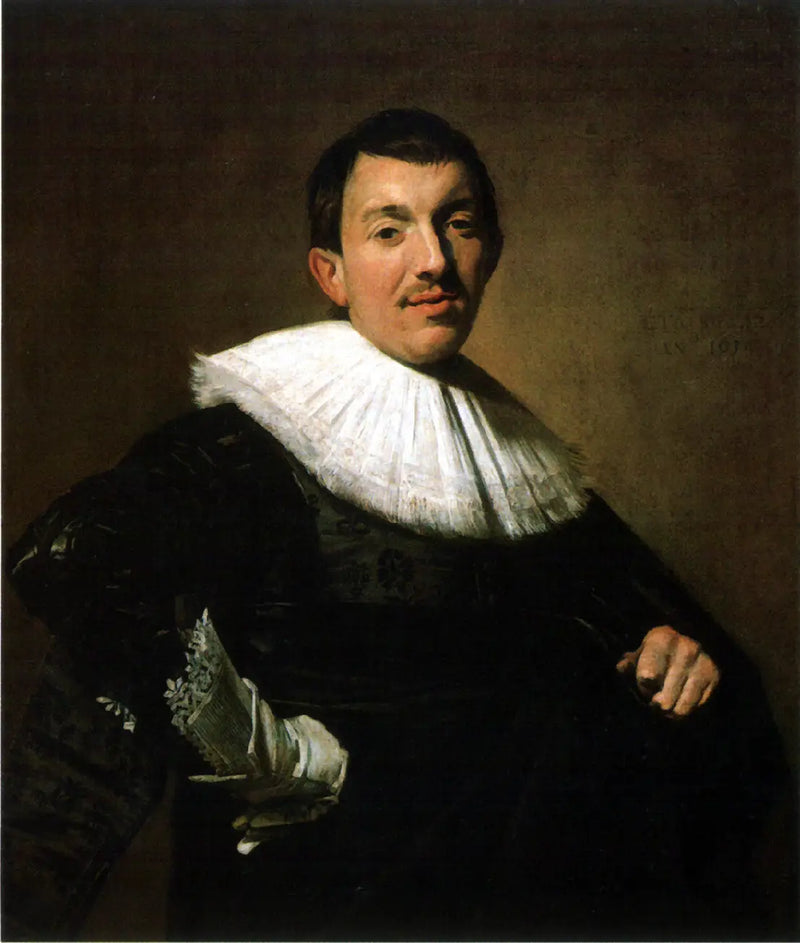 retrato de un hombre desconocido - Frans Hals