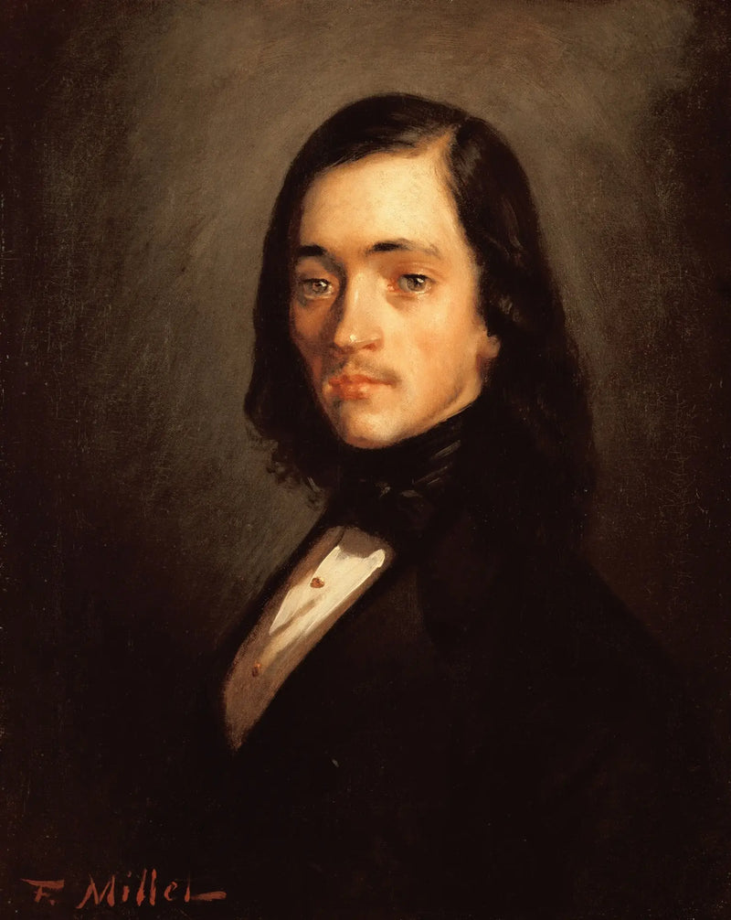 Retrato de un hombre - Jean-François Millet