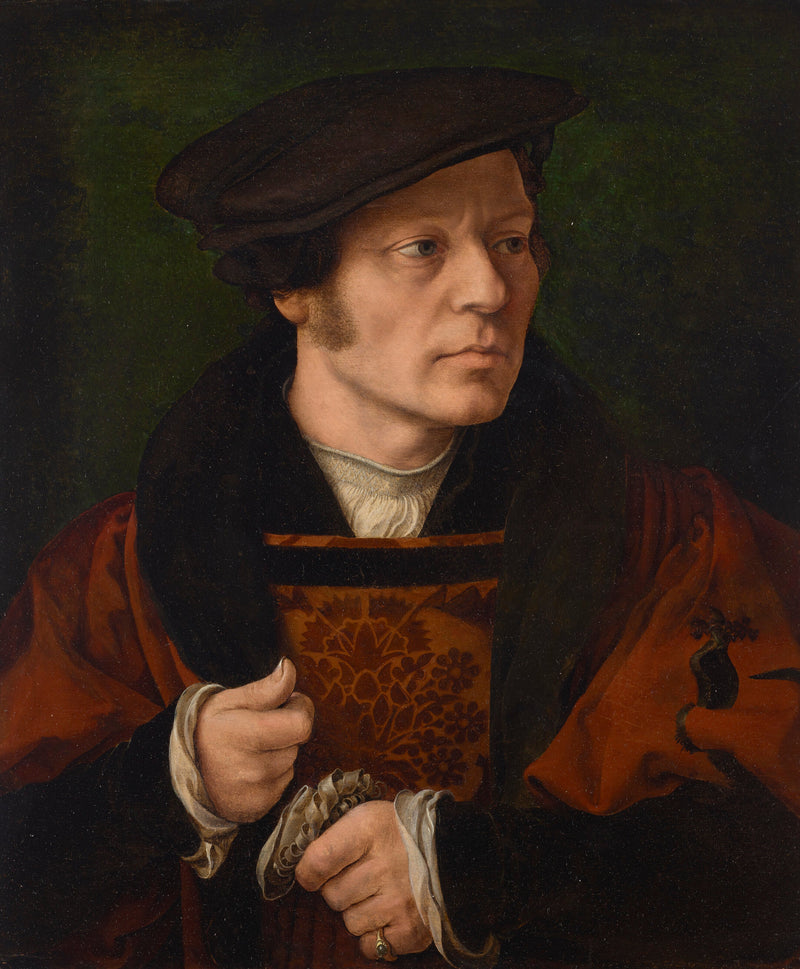 Retrato de un hombre - Joos van Cleve