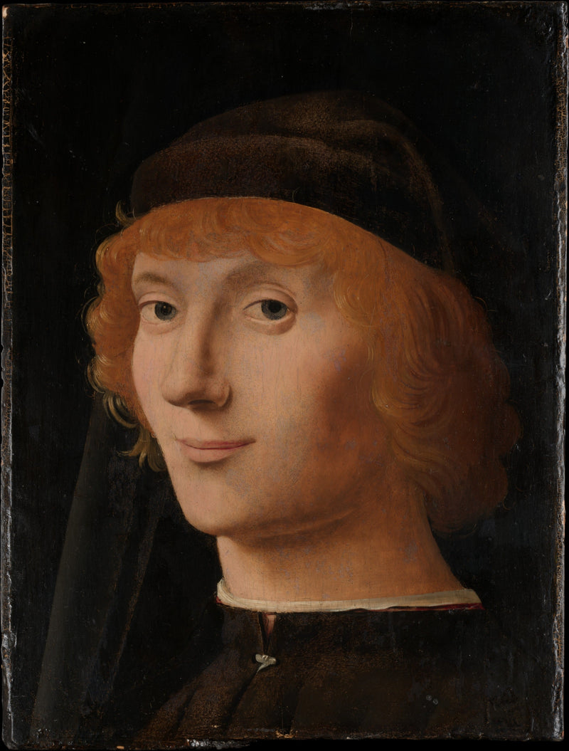 Retrato de un joven - Antonello de Messina