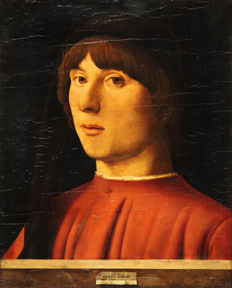 Retrato de un joven - Antonello de Messina