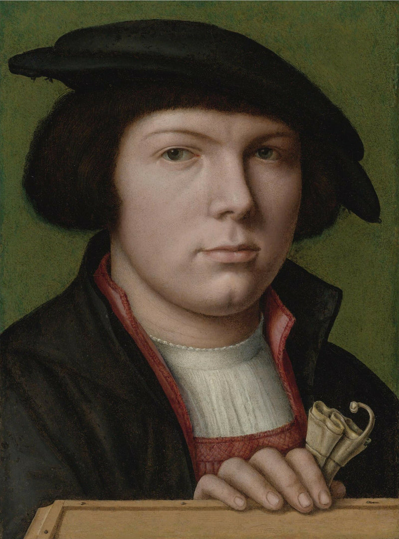 Retrato de un joven - Joos van Cleve