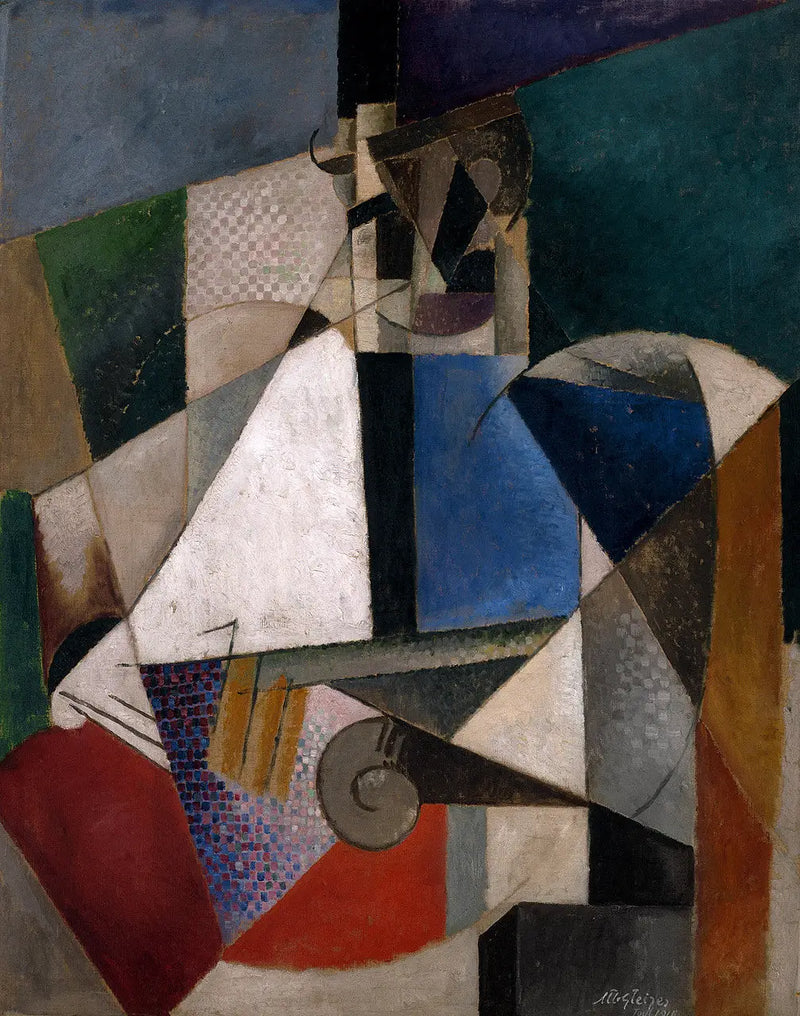 Retrato de un médico militar - Albert Gleizes