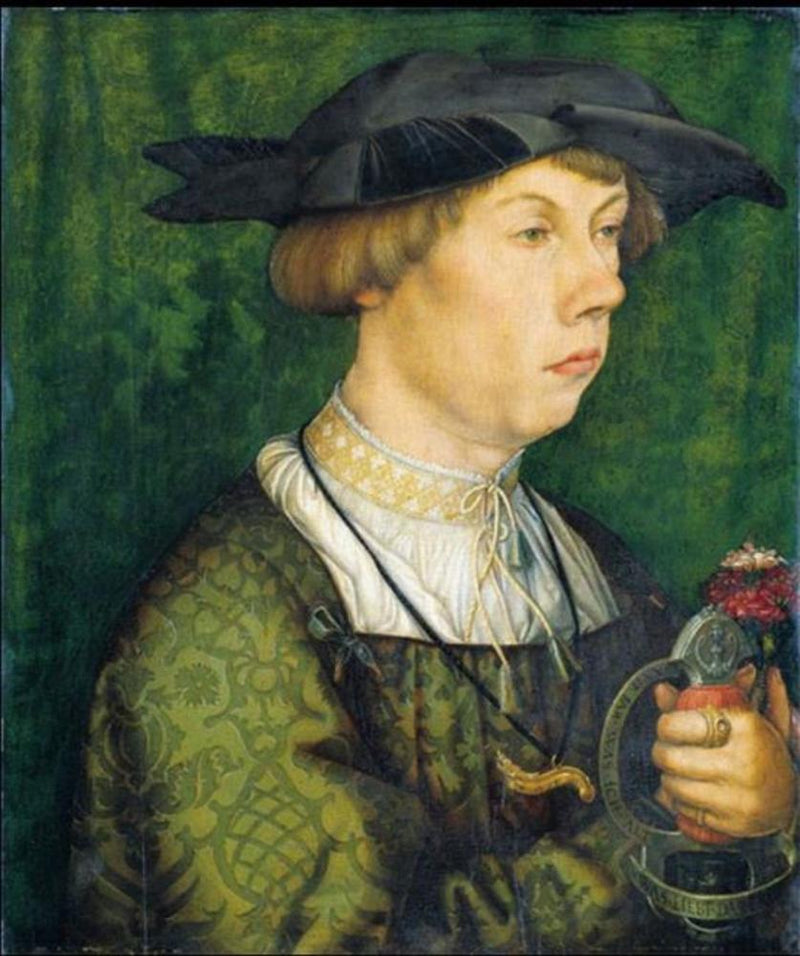 Retrato de un miembro de la familia Weiss de Augsburgo - Hans Holbein el Viejo