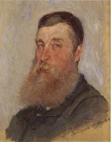 Retrato de un pintor inglés, Bordighera - Claude Monet
