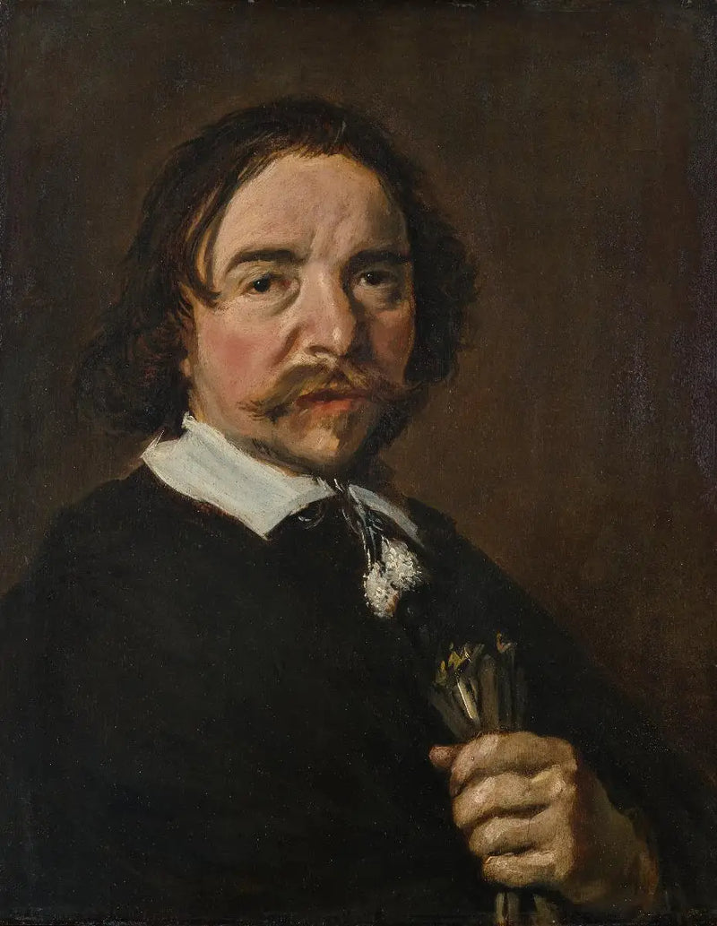 Retrato de un anciano de semblante sombrío - Frans Hals