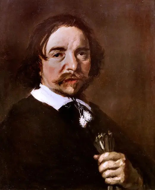 Retrato de un anciano de semblante sombrío - Frans Hals