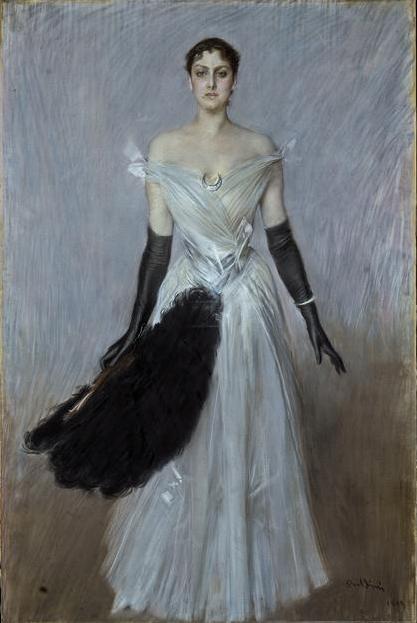 Retrato de una dama - Giovanni Boldini
