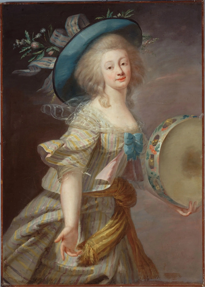 Retrato de una bailarina - Élisabeth Vigée Le Brun