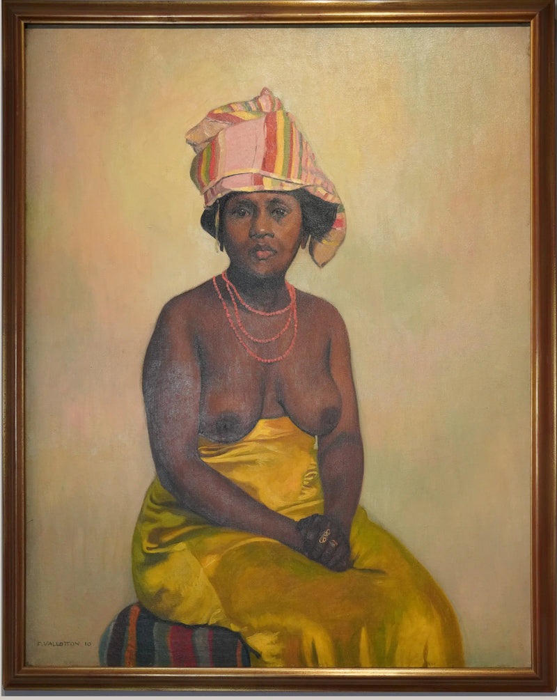 Retrato de una mujer africana - Félix Vallotton