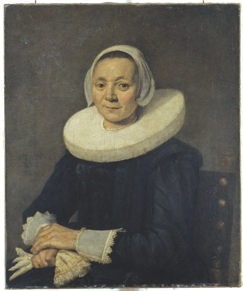 Retrato de una mujer sentada - Frans Hals