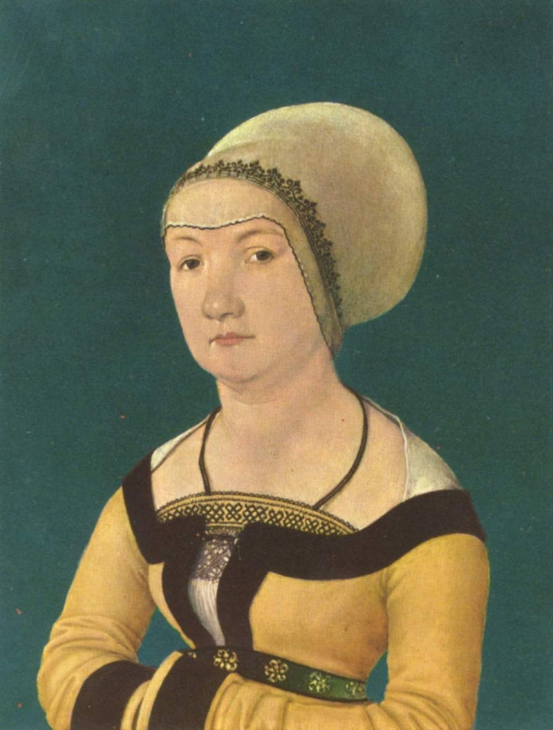 Retrato de una mujer de 34 años - Hans Holbein el Viejo