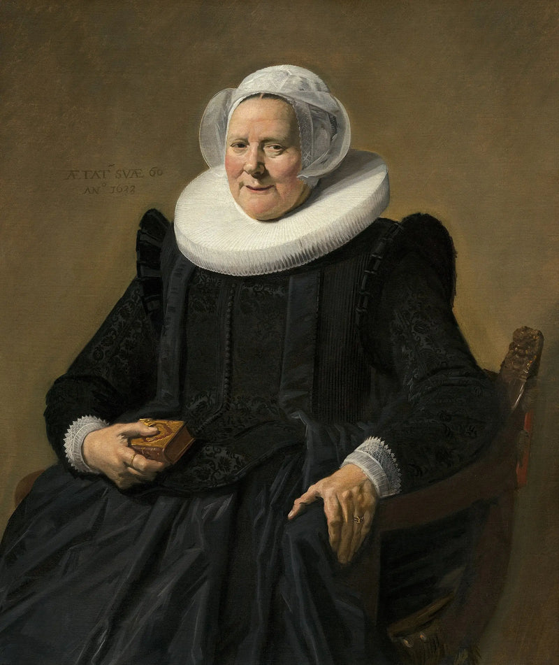 retrato de una mujer desconocida - Frans Hals